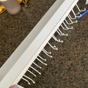 Elegant White Jewelry Organizer